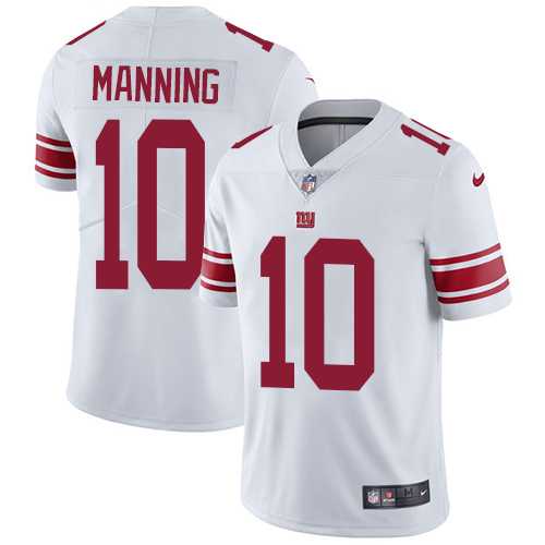 Nike New York Giants #10 Eli Manning White NFL Vapor Untouchable Limited Jersey,We sell and wholesale Nike New York Giants #10 Eli Manning White NFL Vapor Untouchable Limited Jersey on line form chian!